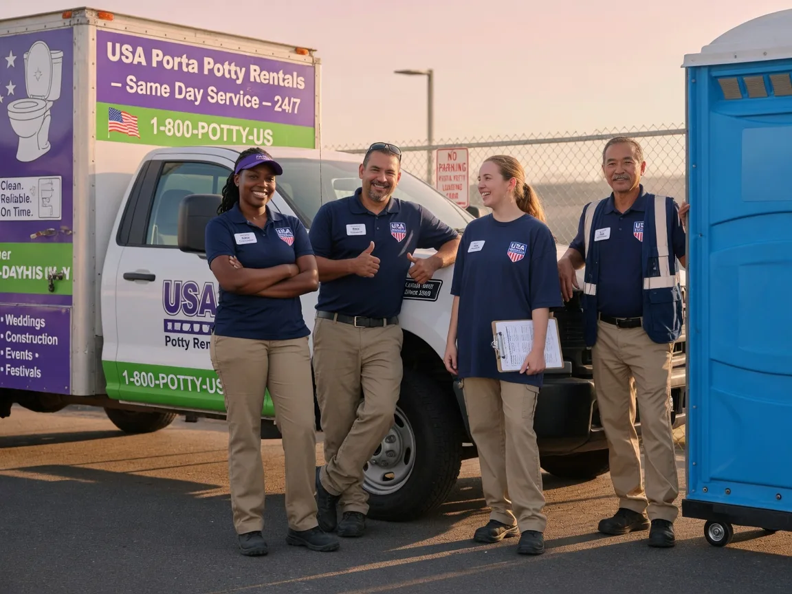 Porta Potty Rental company in North Aurora, IL