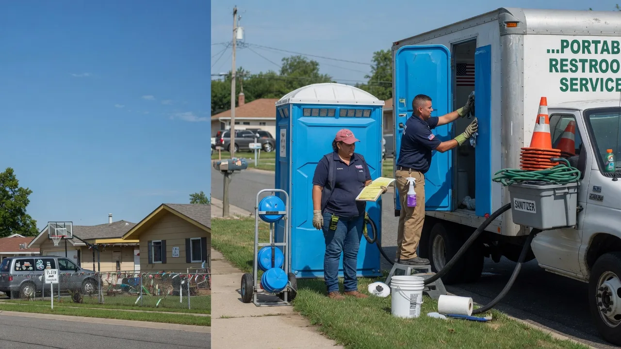 Portable Toilet Rental in North Aurora, IL near me